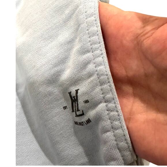 Helmut Lang Women’s Blue French Terry Track Pants Light Blue, size XS - Picture 7 of 12